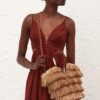 Goldentime Small Fringe Tote Tan Fringe Stripe Online Goldentime Small Fringe Tote Tan Fringe Stripe Online