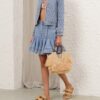 Indra Denim Mini Skirt Skylark Online Indra Denim Mini Skirt Skylark Online