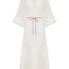 Indra Embroidered Maxi Dress Ivory Online Indra Embroidered Maxi Dress Ivory Online