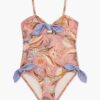 Indra Kids Tie Front 1Pc Pink Scarf Floral Online Indra Kids Tie Front 1Pc Pink Scarf Floral Online