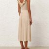 Indra Metallic Frill Top Cream Metallic Online Indra Metallic Frill Top Cream Metallic Online