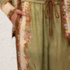 Indra Relaxed Pant Khaki Scarf Floral Online Indra Relaxed Pant Khaki Scarf Floral Online