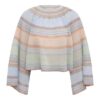 Indra Stripe Bell Sleeve Top Blue Multi Online Indra Stripe Bell Sleeve Top Blue Multi Online