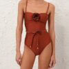 Indra Studded Flower 1Pc Tan Online Indra Studded Flower 1Pc Tan Online