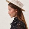 Lace Boater Ivory Online Lace Boater Ivory Online
