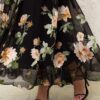 Luna Burnout Sheath Dress Black Rose Online Luna Burnout Sheath Dress Black Rose Online