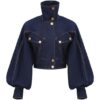 Luna Denim Utility Bomber Harbour Blue Online Luna Denim Utility Bomber Harbour Blue Online