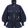 Luna Denim Utility Jacket Harbour Blue Online Luna Denim Utility Jacket Harbour Blue Online