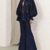 Luna Denim Utility Jacket Harbour Blue Online Luna Denim Utility Jacket Harbour Blue Online
