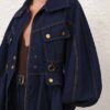 Luna Denim Utility Jacket Harbour Blue Online Luna Denim Utility Jacket Harbour Blue Online