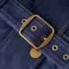 Luna Denim Utility Mini Dress Harbour Blue Online Luna Denim Utility Mini Dress Harbour Blue Online