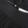 Luna Gathered Maxi Skirt Black Online Luna Gathered Maxi Skirt Black Online