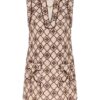 Luna Guipure Shift Dress Chocolate Cream Online Luna Guipure Shift Dress Chocolate Cream Online