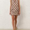 Luna Guipure Shift Dress Chocolate Cream Online Luna Guipure Shift Dress Chocolate Cream Online