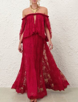 luna lace billow gown fuchsia online 2 330x429 - Luna Lace Billow Gown Fuchsia Online