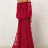 Luna Lace Billow Gown Fuchsia Online Luna Lace Billow Gown Fuchsia Online