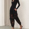 Luna Lace Harem Pant Black Online