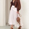 Luna Leather Bomber Jacket Radical Brown Online Luna Leather Bomber Jacket Radical Brown Online