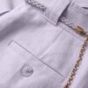 Luna Linen Tailored Short Lilac Online Luna Linen Tailored Short Lilac Online