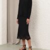 Luna Merino Lace Sweater Black Online Luna Merino Lace Sweater Black Online