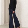 Luna Merino Lace Sweater Black Online Luna Merino Lace Sweater Black Online