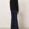 Luna Merino Lace Sweater Black Online Luna Merino Lace Sweater Black Online