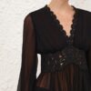Luna Peplum Blouse Black Online Luna Peplum Blouse Black Online