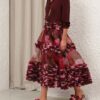 Luna Satin Shirt Wine Online Luna Satin Shirt Wine Online