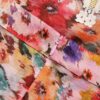 Luna Shirred Flare Pant Multi Floral Online