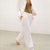 Luna Twill Barrel Pant White Online Luna Twill Barrel Pant White Online