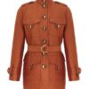 Luna Utility Jacket Dark Caramel Online Luna Utility Jacket Dark Caramel Online