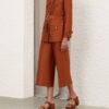 Luna Utility Jacket Dark Caramel Online Luna Utility Jacket Dark Caramel Online