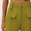 Luna Wool Flare Pant Pistachio Online Luna Wool Flare Pant Pistachio Online