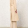 Luna Wool Silk Coat Cream Online Luna Wool Silk Coat Cream Online