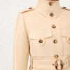 Luna Wool Silk Coat Cream Online Luna Wool Silk Coat Cream Online