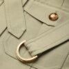 Luna Wool Silk Utility Vest Palm Online