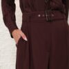 Luna Wool Tailored Pant Mahogany Online Luna Wool Tailored Pant Mahogany Online