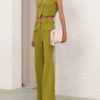 Luna Wool Waistcoat Pistachio Online