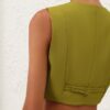 Luna Wool Waistcoat Pistachio Online