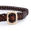 Malley Braided Belt 30 Chestnut Online Malley Braided Belt 30 Chestnut Online