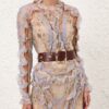 Malley Stud Belt 60 Chestnut Online