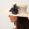 Orchid Boater Natural/Black Online Orchid Boater Natural/Black Online