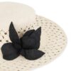 Orchid Boater Natural/Black Online Orchid Boater Natural/Black Online
