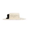 Orchid Boater Natural/Black Online Orchid Boater Natural/Black Online