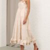 Patience Cami Midi Dress Cream/Yellow Rose Online Patience Cami Midi Dress Cream/Yellow Rose Online