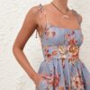 Patience Cami Midi Dress Cream/Yellow Rose Online Patience Cami Midi Dress Cream/Yellow Rose Online