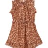Patience Kids Flip Dress Tan Leopard Online Patience Kids Flip Dress Tan Leopard Online