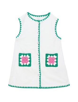 Patience Kids Terry Dress Ivory Online Patience Kids Terry Dress Ivory Online