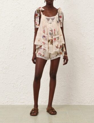 Patience Short Vanilla Floral Online