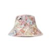 Printed Canvas Bucket Hat Patch Multi Online Printed Canvas Bucket Hat Patch Multi Online